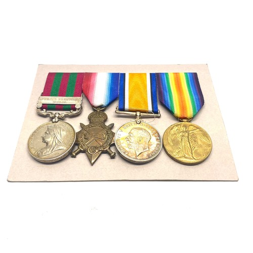 960 - Four medals awarded to 3491 Pte Phillips Somerset Light Infantry, and WW1 Medals as T2SR-02360 DVR W... 