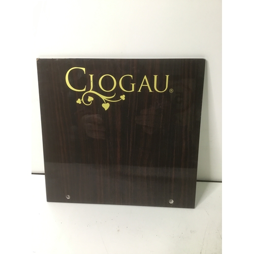 429 - Clogau double sided sign from a display stand