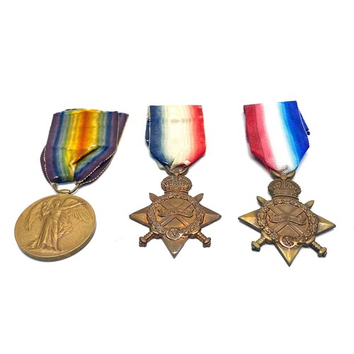 924 - 1914-1915 Stars awarded to 10057 Cpl J Lomax, 9868 SJT A C Roberts. The Allied Victory Medal awarded... 