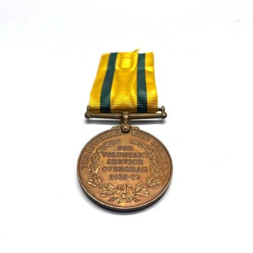 925 - Territorial War Medal awarded to 443 C.Sjt J Uppington, Somerset Light Infantry (Prince Alberts).