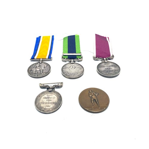 940 - Medals awarded to: 8795/ 566 3961 Pte - Sjt G H Babb, Somerset Light Infantry (Prince Alberts). Brit... 