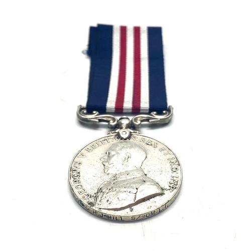 956 - Military Medal for Bravery in the Field George V version. Awarded to 31910 Pte H J Hill 8th Battalio... 