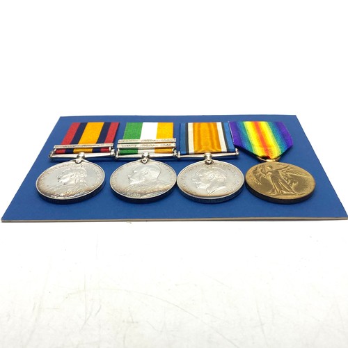 980 - Queens South Africa Medal with Cape Colony clasp, Kings South Africa Medal with South Africa 1902 So... 