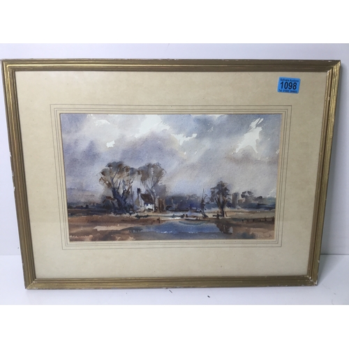 1098 - Arnold de Soet signed picture 58cm x 43cm