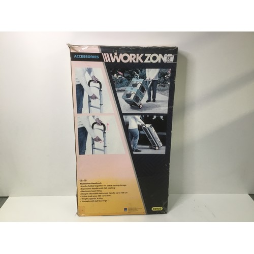 68 - Workzone aluminium hand truck.