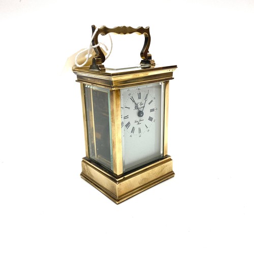 637 - Gorgeous French heavy clean brass skeleton clock by L'Epee, Fondee En 1839, Saint Jukanne France (wo... 