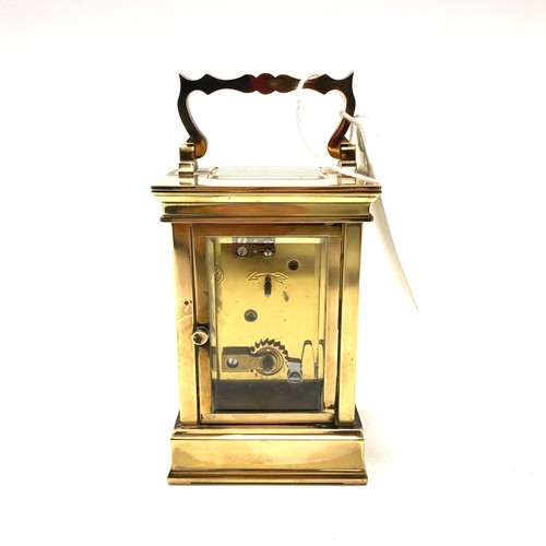 637 - Gorgeous French heavy clean brass skeleton clock by L'Epee, Fondee En 1839, Saint Jukanne France (wo... 