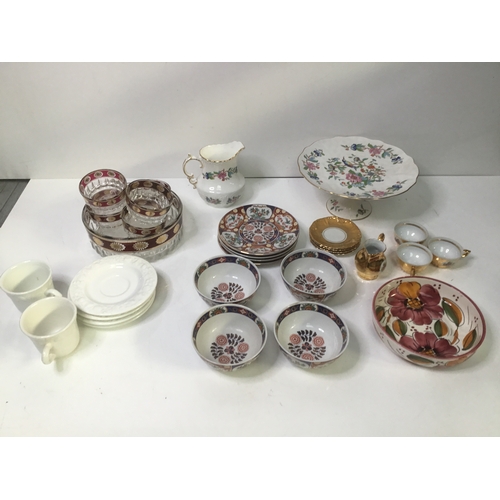 81 - A collection of ceramics including Aynsley and Cocema