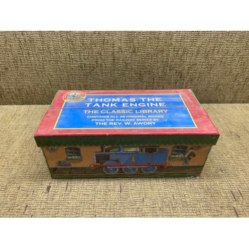 664 - Retail packaged Thomas The Tank Engine Classic Library, contains all 26 original books from the rail... 