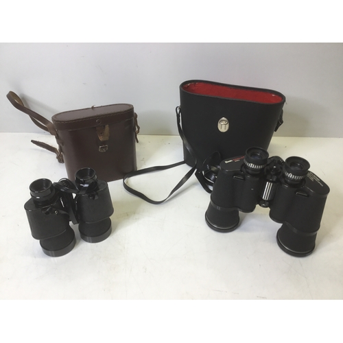 252 - Two pairs of binoculars Boots Admiral 3 and Vislander