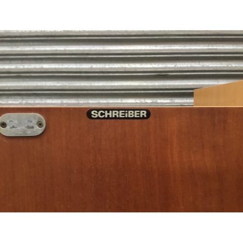 291 - Schreiber double wardrobe 167cm x 112cm x 50cm