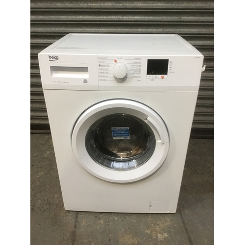 316 - Beko 1200 spin 7kg washing machine WTB720E1W