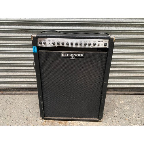 1109 - behringer KX1200 keyboard amplifier.