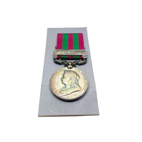 909 - The India General Service Medal 1895, with Punjab Frontier (1897-98) clasp. Awarded to: 3162 Pte G C... 