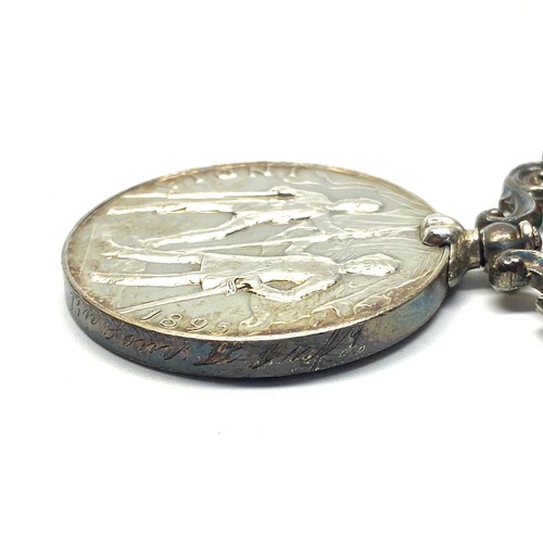 909 - The India General Service Medal 1895, with Punjab Frontier (1897-98) clasp. Awarded to: 3162 Pte G C... 