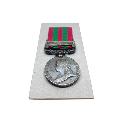 911 - The India General Service Medal 1895, with Punjab Frontier (1897-98) clasp. Awarded to: 3503 Pte Roo... 