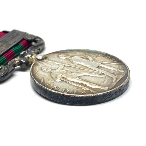 915 - The India General Service Medal 1895, with Punjab Frontier (1897-98) clasp. Awarded to: 3453 Pte Par... 