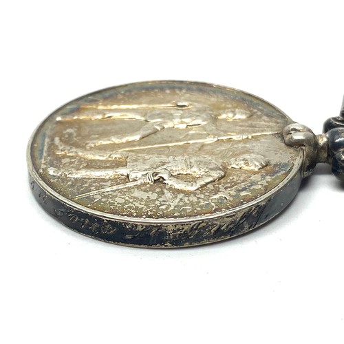 917 - The India General Service Medal 1895, with Punjab Frontier (1897-98) clasp. Awarded to: 3347Pte F Ni... 