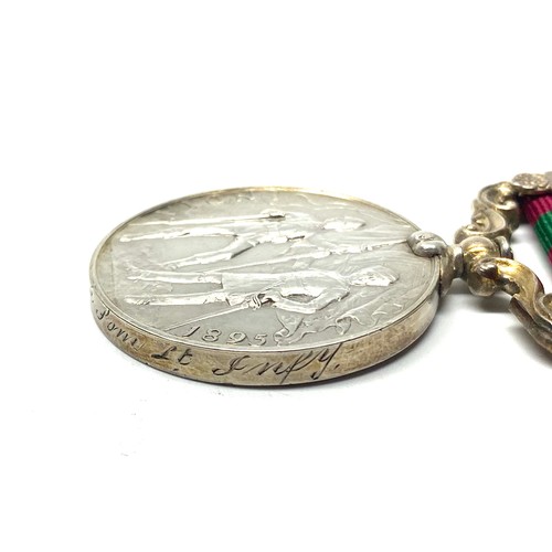 918 - The India General Service Medal 1895, with Punjab Frontier (1897-98) clasp. Awarded to: 2245 Sgt J Q... 