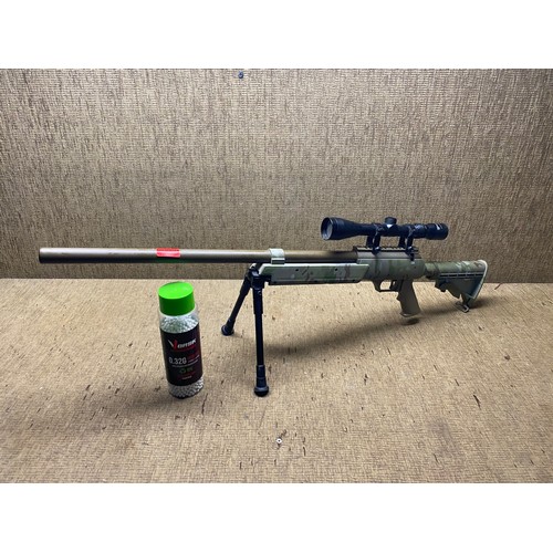 734A - Airsoft nuprol T96 BB Gun. Over 18 items, please note these items will not be posted. They must be c... 