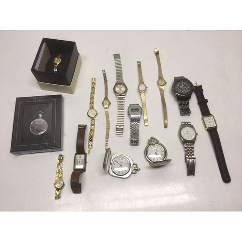 525 - A quantity of watches and pocket watches