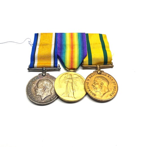 930 - WW1 Medals, British War Medal, The Allied Victory Medal, Territorial War Medal awarded to : 2430 Pte... 
