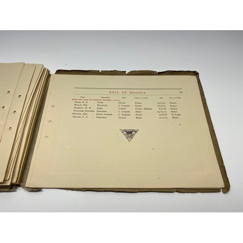 950 - City and county of Bristol Roll of Honour of all the Corporation Employees who served in HM Forces 1... 