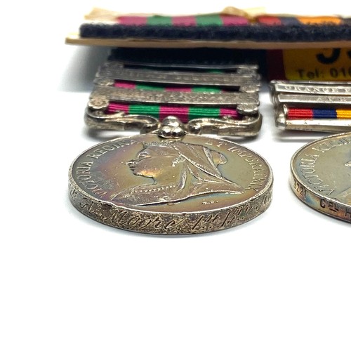 954 - The India General Service Medal 1895, with Punjab Frontier (1897-98), Tirah 1897-98 and Samana 1897 ... 