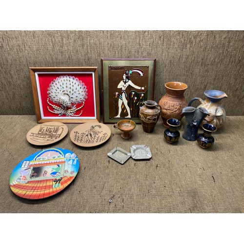 57 - Collection of Greek and Mediterranean collectible items.