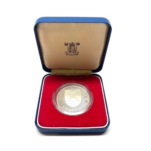 874 - Royal Mint Kiribati £5.00 silver proof coin.