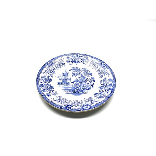 1044 - Llanelli S.W.R. Co Landine Plate Blue and White.