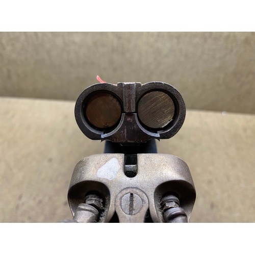 704 - Deactivated Double barrel shotgun 12 bore (Belgium), with deactivation certificate from Birmingham p... 