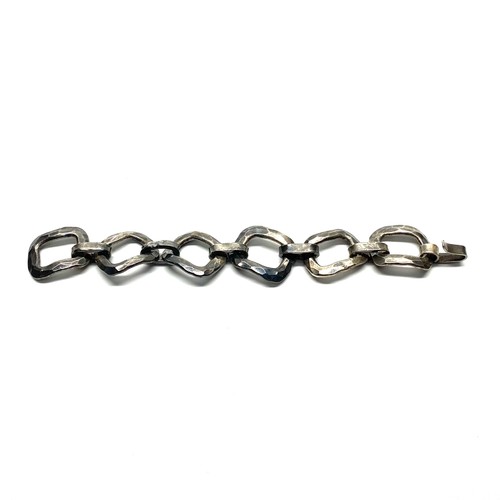 713 - Modernist styled bracelet made in Denmark by Erik Dennung (marked to the clasp).