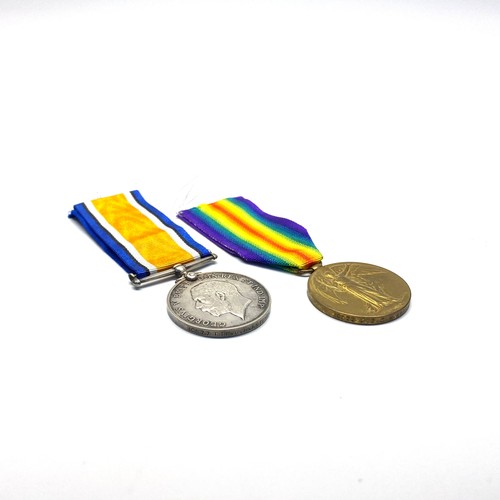 920 - WW1 The British War Medal and the Allied Victory Medal awarded to: 30577 Pte G H Knight Somerset Lig... 