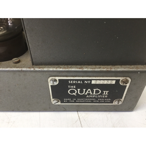 1095 - The Quad 2 amplifier and quad FM tuner