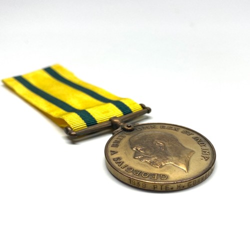 935B - Territorial War Medal awarded to 1939 Pte H Connett Devonshire Regiment.