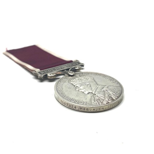 935E - Army Long service and Good conduct medal (George V type C 1930-36 Regular Army) Awarded to 5662824 P... 