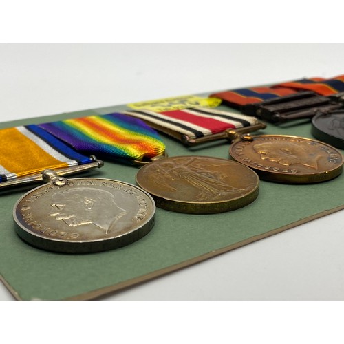 945 - British War Medal and The Allied Victory Medal awarded to 240629 Pte H Riste 5th Battalion Somerset ... 