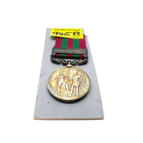 945B - The India General Service Medal 1895, with Punjab Frontier (1897-98) clasp. Awarded to, lieutenant L... 