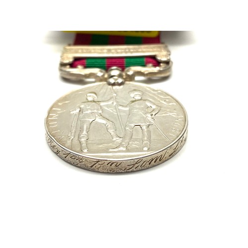 945C - The India General Service Medal 1895, with Punjab Frontier (1897-98) clasp. Awarded to 3803 Pte E Je... 