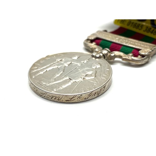 945C - The India General Service Medal 1895, with Punjab Frontier (1897-98) clasp. Awarded to 3803 Pte E Je... 