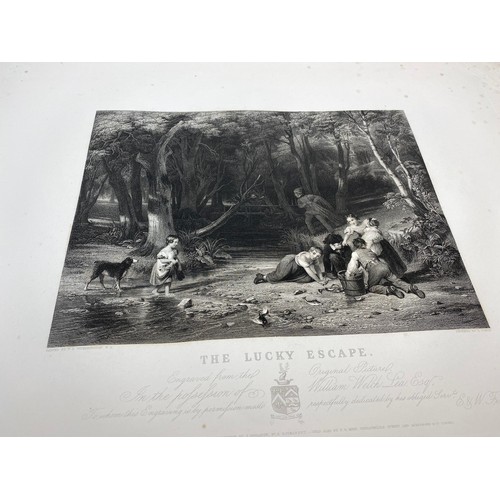 1101 - Finden (Edwards and William) The Royal Gallery of British Art published in 1850. Engraved plates wit... 