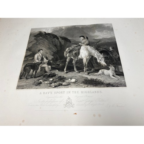 1101 - Finden (Edwards and William) The Royal Gallery of British Art published in 1850. Engraved plates wit... 