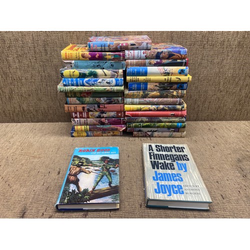 75 - Collection of Collins hardback books including: Gullivers Travels, The Lost World Of Everest and Our... 