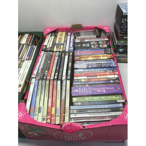 160 - A quantity of DVD’s and some CD’s