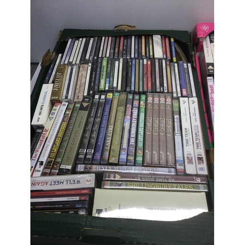 160 - A quantity of DVD’s and some CD’s