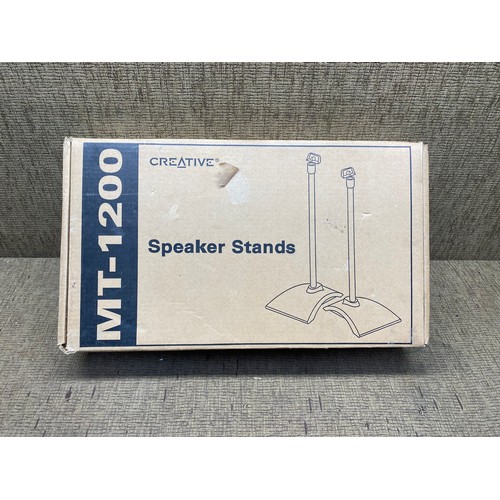 478 - creative speaker stands MT-1200.