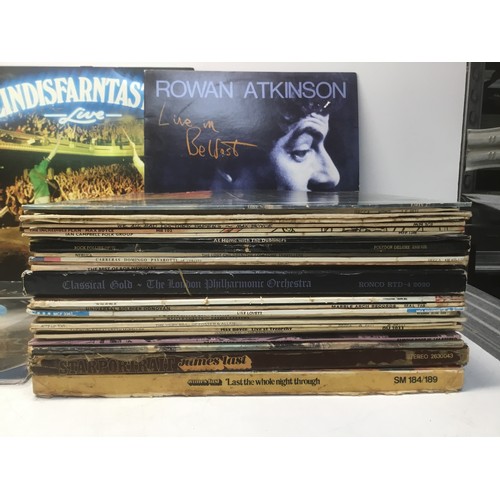 216 - A selection of vinyl record LP’s including Sister Sledge, Lindisfarne and Ry Cooder