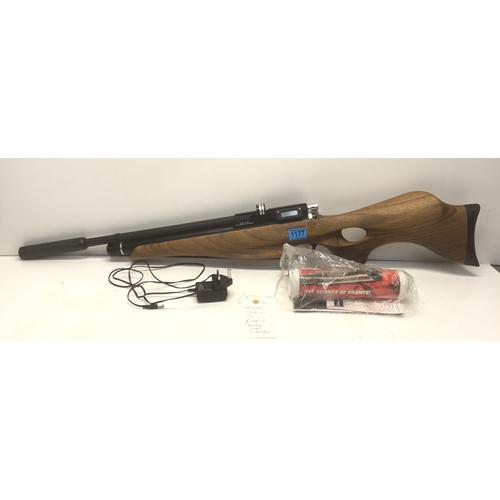 1177 - Daystate Mk4 IST .177 air rifle serial number IS5162, Untested been left uncharged for a long period...