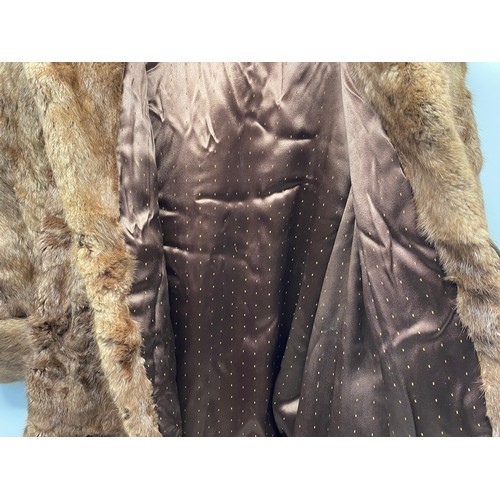 281 - ladies mink fur coat.